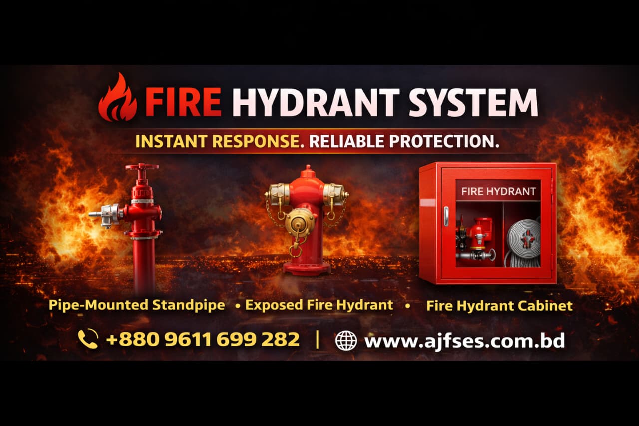Fire Hydrant System Installation in Bangladesh